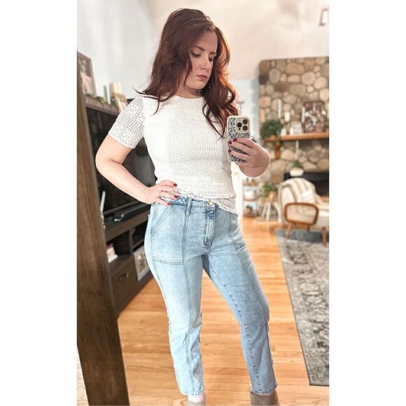 Universal thread high rise slim straight jeans - Picture 3 of 16